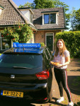 Demi Houtveen 1x geslaagd 15-5-2018